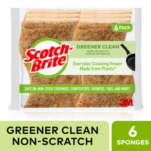 Greener Clean Non-Scratch Scrub Sponge, 6 Count